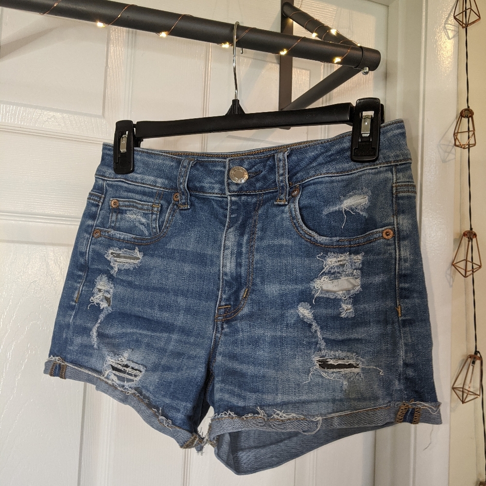 American Eagle Super Stretch Hi-Rise Shortie